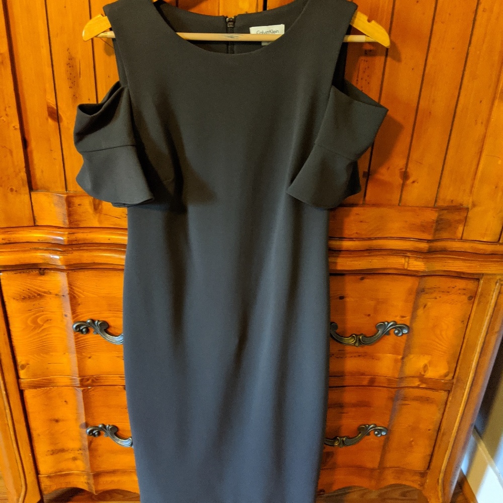 Calvin Klein Cold Shoulder Dress